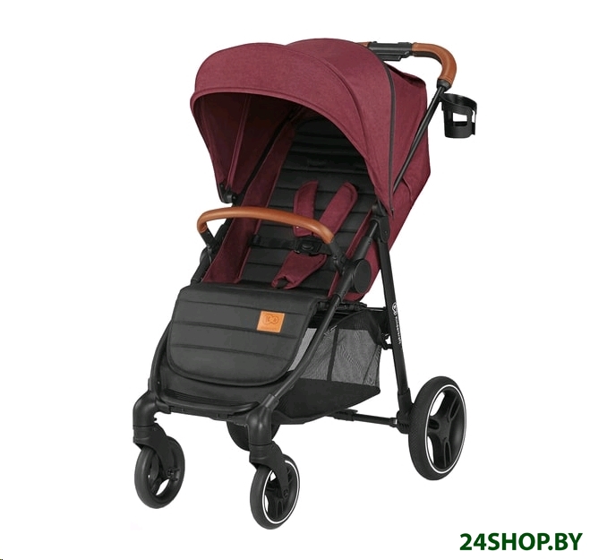 Детская прогулочная коляска KinderKraft Grande LX (Burgundy) Детская прогулочная коляска KinderKraft Grande LX (Burgundy)