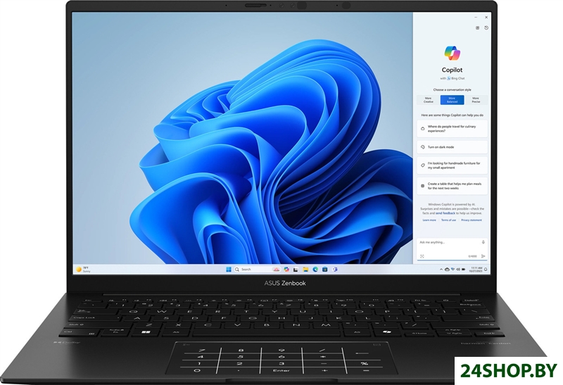 Ноутбук ASUS Zenbook 14 OLED UM3406HA-QD015W Ноутбук ASUS Zenbook 14 OLED UM3406HA-QD015W