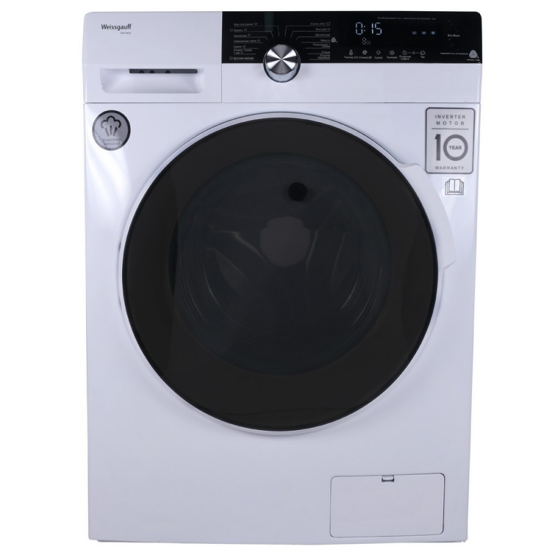 Стирально-сушильная машина Weissgauff WMD 6150 DC Inverter Steam Стирально-сушильная машина Weissgauff WMD 6150 DC Inverter Steam
