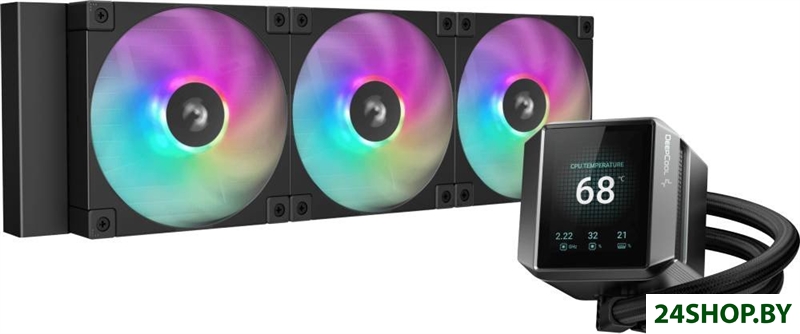 Система жидкостного охлаждения для процессора DeepCool Mystique 360 ARGB R-LX750-BKADSNC-G-1 Система жидкостного охлаждения для процессора DeepCool Mystique 360 ARGB R-LX750-BKADSNC-G-1