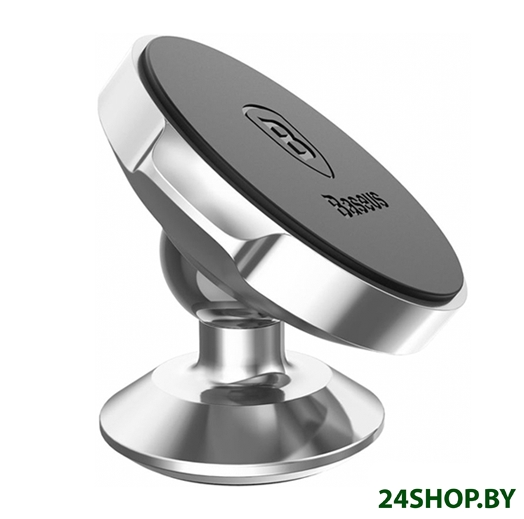 Автомобильный держатель Baseus Small Ears SUER-B0S (серебристый) Автомобильный держатель Baseus Small Ears SUER-B0S (серебристый)