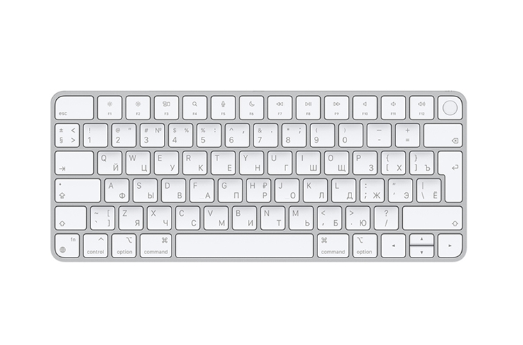 Клавиатура Apple Magic Keyboard with Touch ID Russian MK293RS/A Клавиатура Apple Magic Keyboard with Touch ID Russian MK293RS/A
