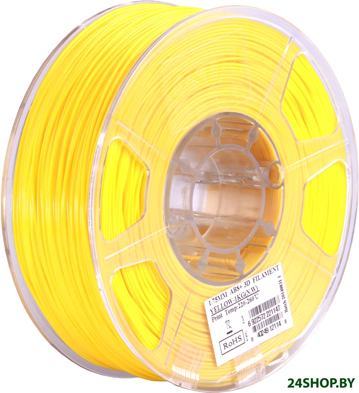 eSUN ABS+ 1.75 мм 1000 г (желтый) eSUN ABS+ 1.75 мм 1000 г (желтый)