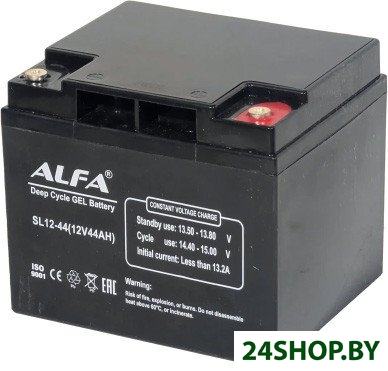 Аккумулятор для ИБП ALFA SL12-44 (12V-44Ah) Аккумулятор для ИБП ALFA SL12-44 (12V-44Ah)