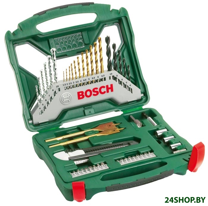 Набор инструментов Bosch Titanium X-Line 50 предметов в чемодане арт. 2607019327 Набор инструментов Bosch Titanium X-Line 50 предметов в чемодане арт. 2607019327