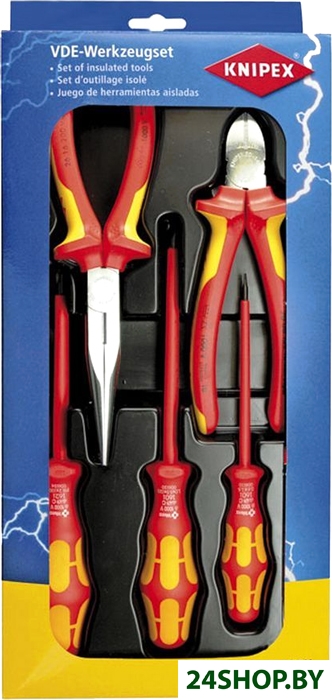 Набор отверток Knipex 002013 (5 предметов) Набор отверток Knipex 002013 (5 предметов)