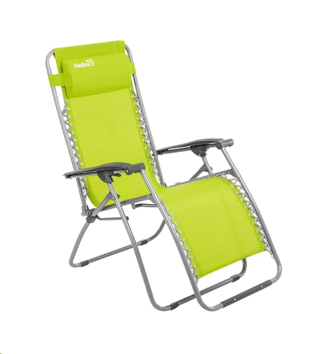 Складное кресло-шезлонг Helios HS-211G Light Green (281591) Складное кресло-шезлонг Helios HS-211G Light Green (281591)