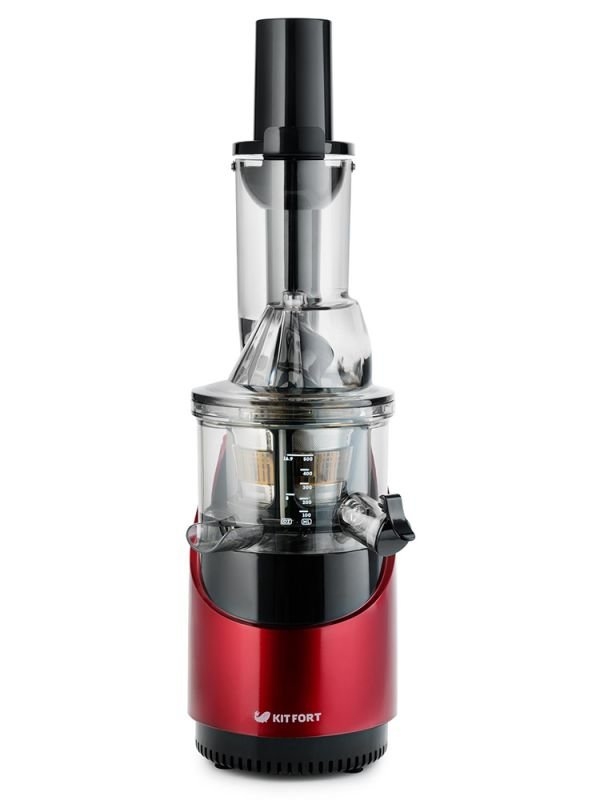 Соковыжималка KITFORT КТ-1106-1 (красный/черный) Соковыжималка KITFORT КТ-1106-1 (красный/черный)