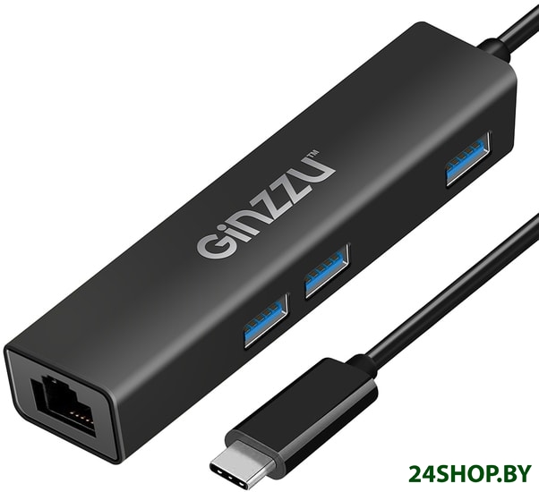 USB-хаб Ginzzu GR-765UB USB-хаб Ginzzu GR-765UB