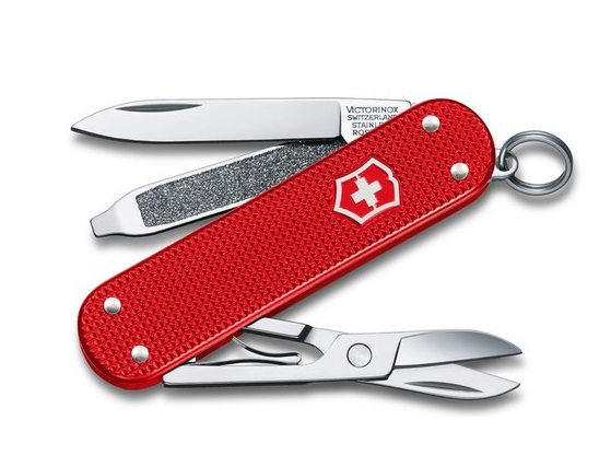 Нож перочинный Victorinox Alox Classic (0.6221.L18) красный Нож перочинный Victorinox Alox Classic (0.6221.L18) красный