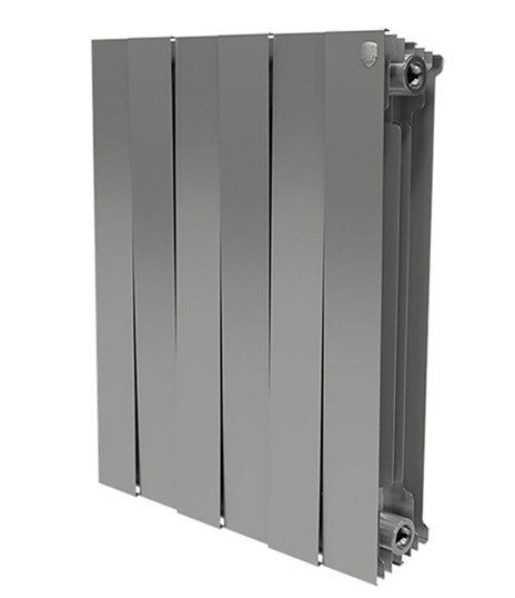 Радиатор Royal Thermo PianoForte 500 Silver Satin (6 секций) Радиатор Royal Thermo PianoForte 500 Silver Satin (6 секций)