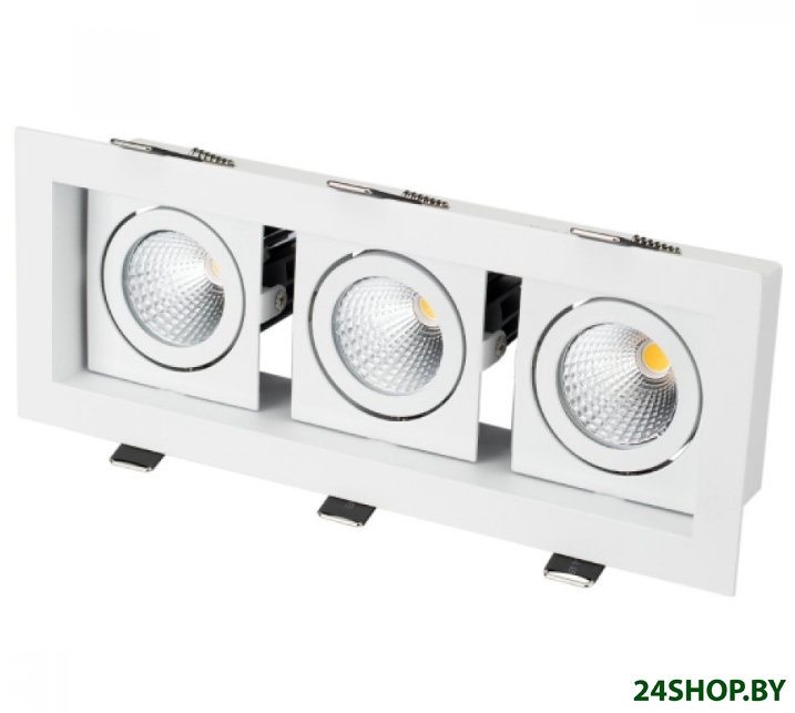 Точечный светильник Arlight CL-KARDAN-S260x102-3х9W Day 024132 Точечный светильник Arlight CL-KARDAN-S260x102-3х9W Day 024132