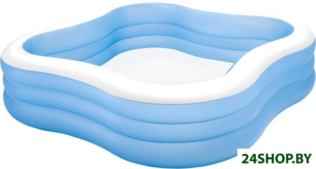Надувной бассейн Intex Swim Center 57495 (229х56, голубой) Надувной бассейн Intex Swim Center 57495 (229х56, голубой)