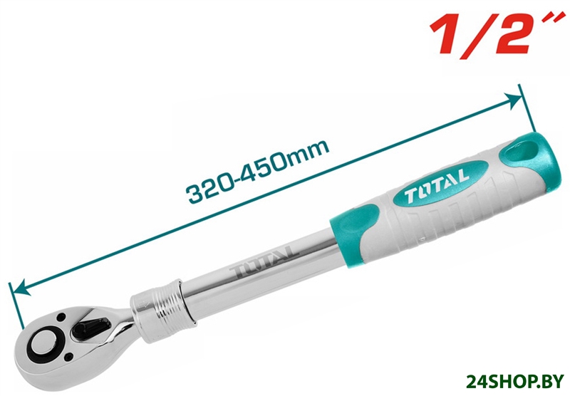 Вороток с трещоткой Total THT106128L Вороток с трещоткой Total THT106128L