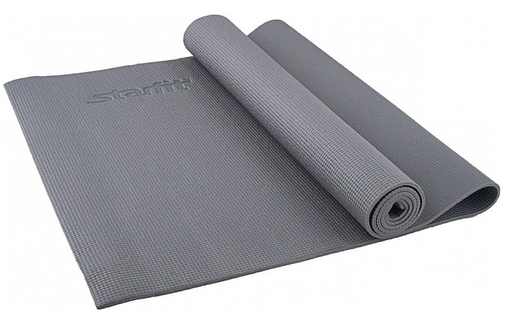 Коврик Starfit FM-101 PVC (10 мм, серый) Коврик Starfit FM-101 PVC (10 мм, серый)