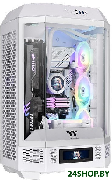 Корпус Thermaltake The Tower 300 Snow CA-1Y4-00S6WN-00 Корпус Thermaltake The Tower 300 Snow CA-1Y4-00S6WN-00