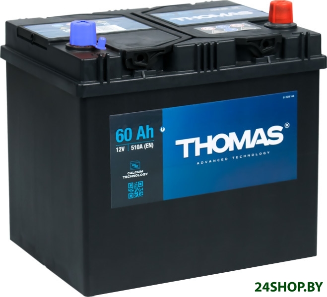 Автомобильный аккумулятор Thomas Japan R (60 А·ч) Автомобильный аккумулятор Thomas Japan R (60 А·ч)