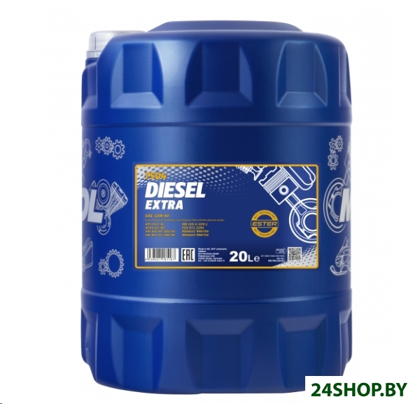 Моторное масло Mannol DIESEL EXTRA 10W-40 20л Моторное масло Mannol DIESEL EXTRA 10W-40 20л
