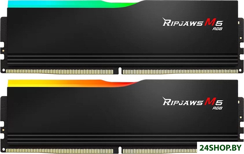 Оперативная память G.Skill Ripjaws M5 RGB 2x48ГБ DDR5 6000 МГц F5-6000J3036F48GX2-RM5RK Оперативная память G.Skill Ripjaws M5 RGB 2x48ГБ DDR5 6000 МГц F5-6000J3036F48GX2-RM5RK