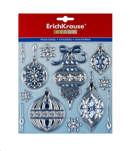 Набор наклеек Erich Krause Decor Кристалл (50887) Набор наклеек Erich Krause Decor Кристалл (50887)