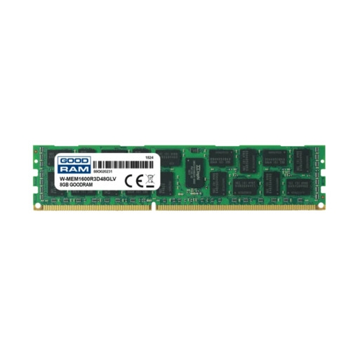 Оперативная память GOODRAM 8GB DDR3 PC3-12800 W-MEM1600R3D48GLV Оперативная память GOODRAM 8GB DDR3 PC3-12800 W-MEM1600R3D48GLV