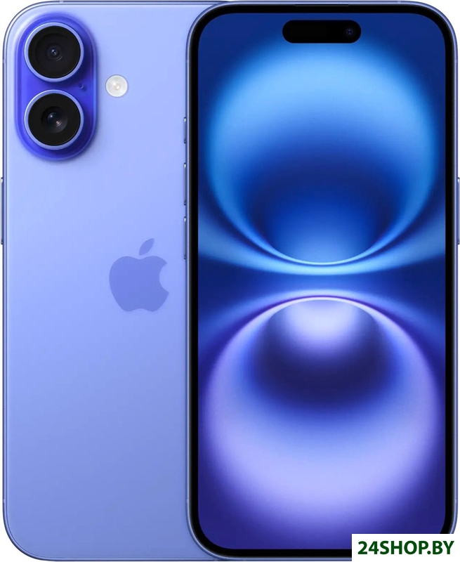 Смартфон Apple iPhone 16 128GB (ультрамарин) Смартфон Apple iPhone 16 128GB (ультрамарин)