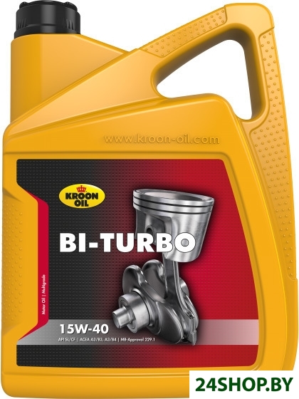 Моторное масло Kroon Oil Bi-Turbo 15W-40 5л Моторное масло Kroon Oil Bi-Turbo 15W-40 5л