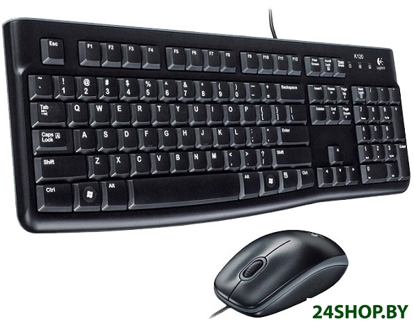 Клавиатура и мышь Logitech Desktop MK120 Black (920-002561) Клавиатура и мышь Logitech Desktop MK120 Black (920-002561)