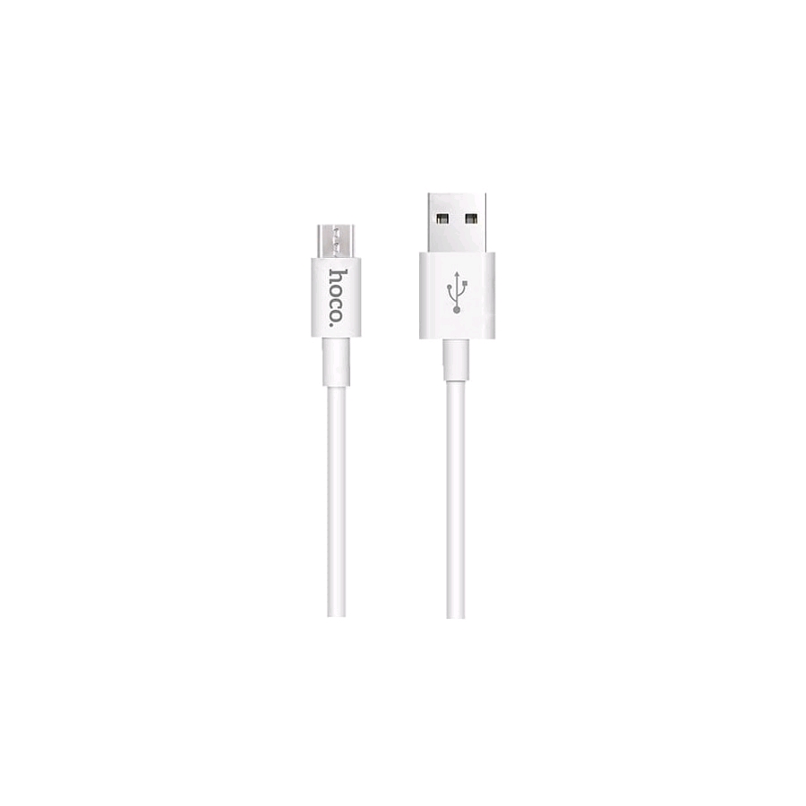 Кабель Hoco X23 microUSB (белый) Кабель Hoco X23 microUSB (белый)