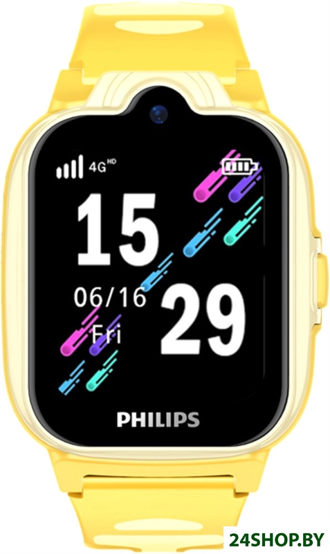 Детские умные часы Philips W6610 (желтый) Детские умные часы Philips W6610 (желтый)