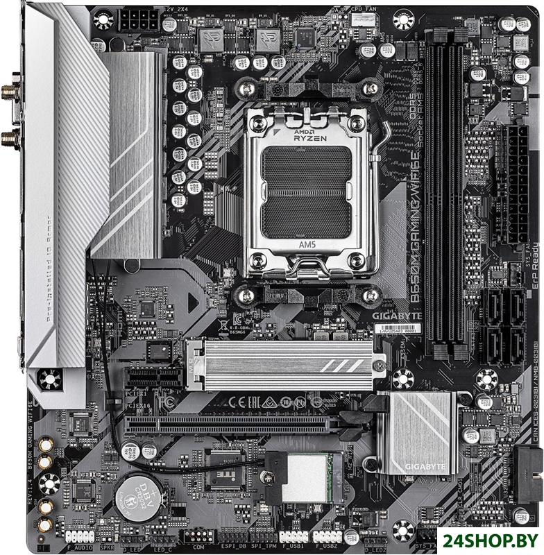 Материнская плата Gigabyte B650M Gaming WiFi6E (rev. 1.4) Материнская плата Gigabyte B650M Gaming WiFi6E (rev. 1.4)