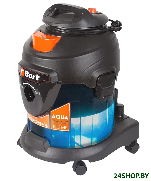 Строительный пылесос Bort BSS-1415-Aqua Строительный пылесос Bort BSS-1415-Aqua