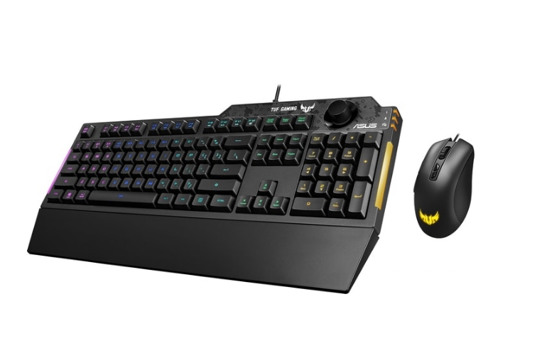 Клавиатура и мышь ASUS TUF Gaming Combo K1/M3 (черный) Клавиатура и мышь ASUS TUF Gaming Combo K1/M3 (черный)