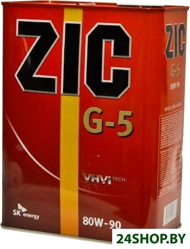 Трансмиссионное масло ZIC G-5 80W-90 4л Трансмиссионное масло ZIC G-5 80W-90 4л