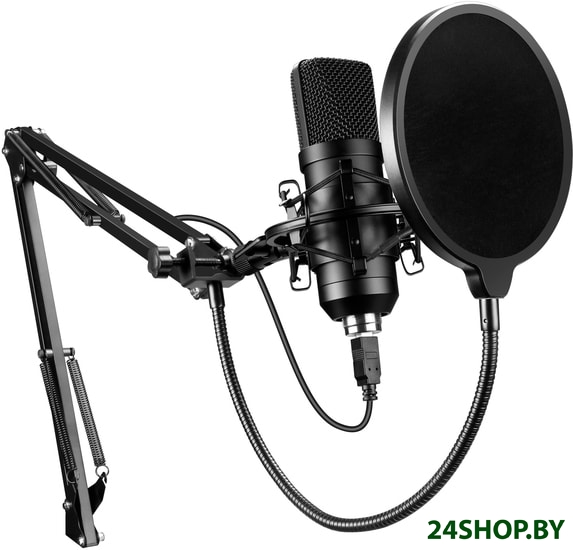 Микрофон проводной OKLICK SM-700G (черный) Микрофон проводной OKLICK SM-700G (черный)