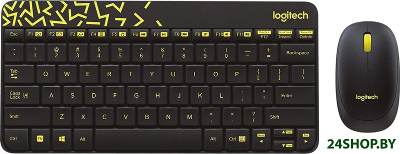 Офисный набор Logitech MK240 Nano 920-008198 (черный) Офисный набор Logitech MK240 Nano 920-008198 (черный)
