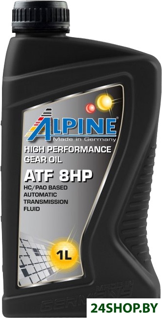 Трансмиссионное масло Alpine ATF 8HP 1л Трансмиссионное масло Alpine ATF 8HP 1л