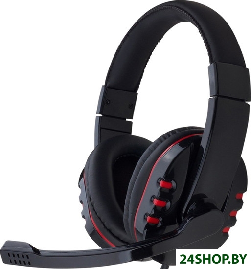 Компьютерная гарнитура GEMBIRD MHS-782 Black Компьютерная гарнитура GEMBIRD MHS-782 Black