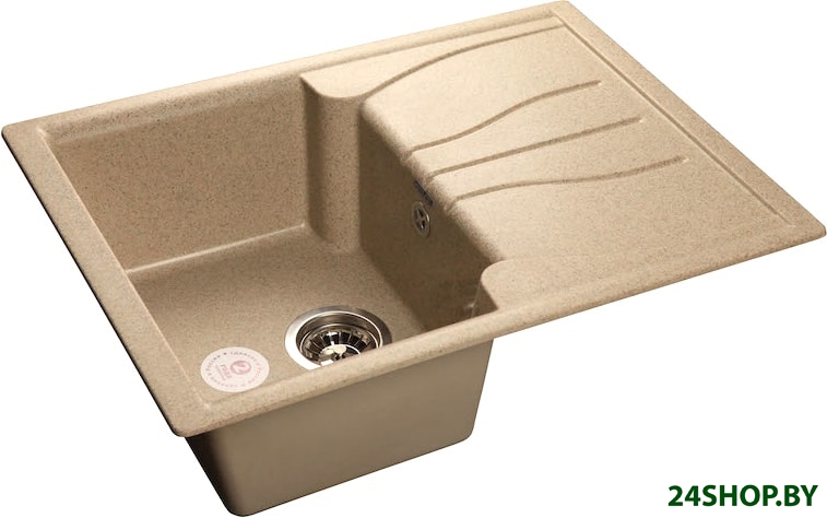 Кухонная мойка GranFest Standart GF-S680L (песочный) Кухонная мойка GranFest Standart GF-S680L (песочный)
