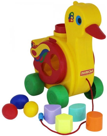 Игровой набор Полесье Уточка-несушка (в сеточке) (6219) Игровой набор Полесье Уточка-несушка (в сеточке) (6219)