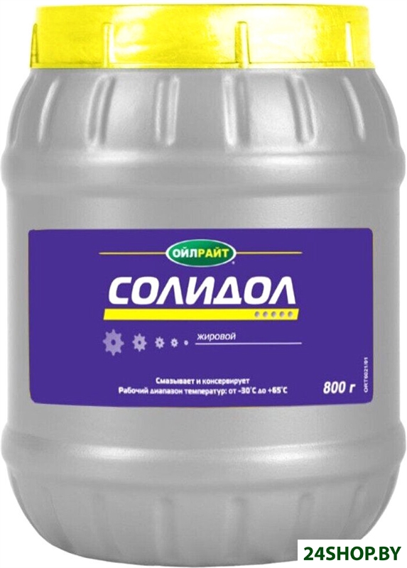 Oil Right Солидол жировой 800 гр 6021 Oil Right Солидол жировой 800 гр 6021
