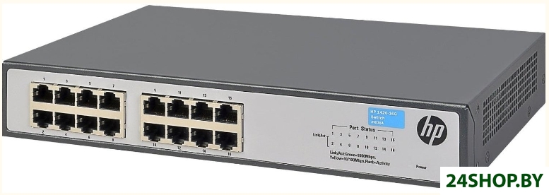 Коммутатор HP 1420-16G (JH016A) Коммутатор HP 1420-16G (JH016A)