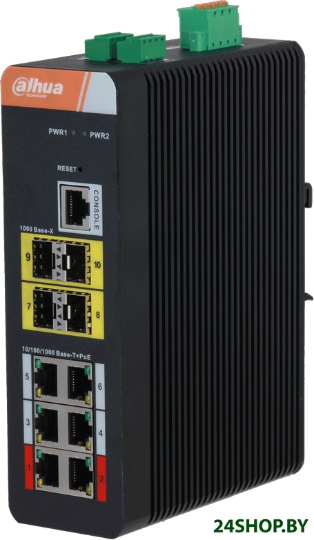 Управляемый коммутатор 2-го уровня Dahua DH-PFS4410-6GT-DP-V2 Управляемый коммутатор 2-го уровня Dahua DH-PFS4410-6GT-DP-V2