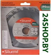 Пильный диск Sturm 9020-190-30-24T Пильный диск Sturm 9020-190-30-24T