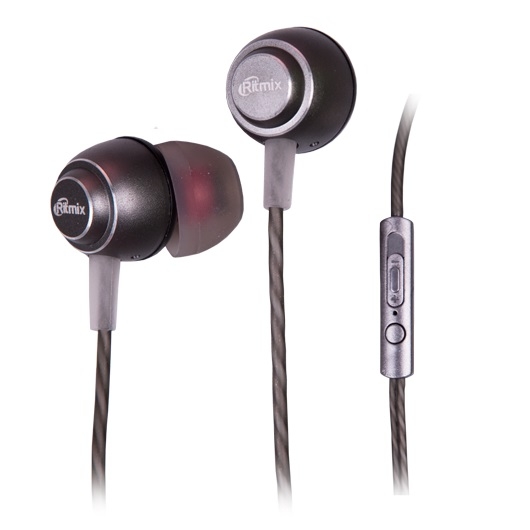 Наушники Ritmix RH-140 Space grey Наушники Ritmix RH-140 Space grey