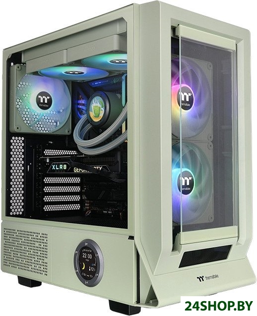 Корпус Thermaltake Ceres 350 MX Matcha Green CA-1Z3-00MEWN-00 Корпус Thermaltake Ceres 350 MX Matcha Green CA-1Z3-00MEWN-00