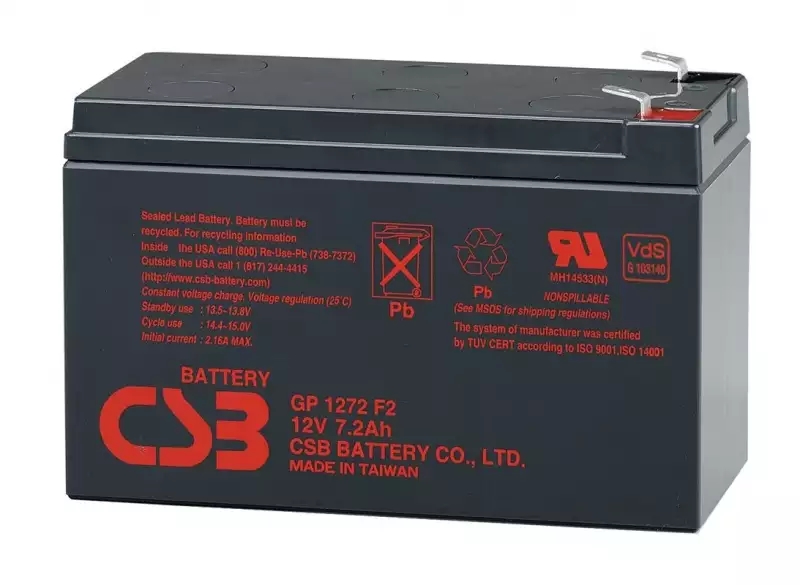 Батарея CSB 12V/7Ah GP1272 F2 Батарея CSB 12V/7Ah GP1272 F2