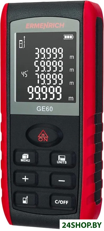 Лазерный дальномер Ermenrich Reel GE60 83076 Лазерный дальномер Ermenrich Reel GE60 83076