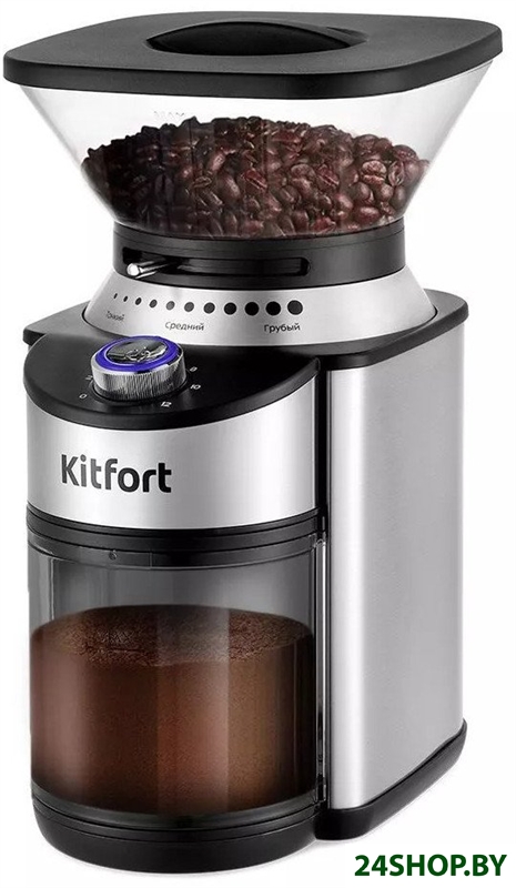Электрическая кофемолка Kitfort KT-7202 Электрическая кофемолка Kitfort KT-7202