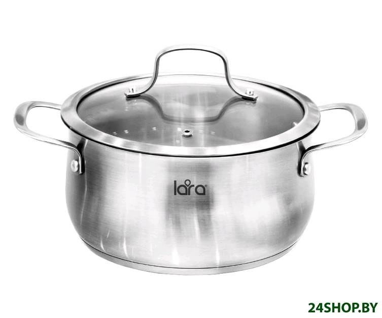 Кастрюля LARA ПРОВАНС LR02-353 (нержавеющая сталь) Кастрюля LARA ПРОВАНС LR02-353 (нержавеющая сталь)
